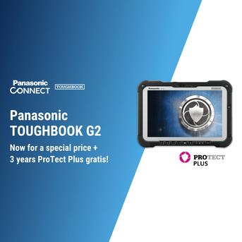 Panasonic TOUGHBOOK G2 – now at a special price + 3 years ProTect Plus free!